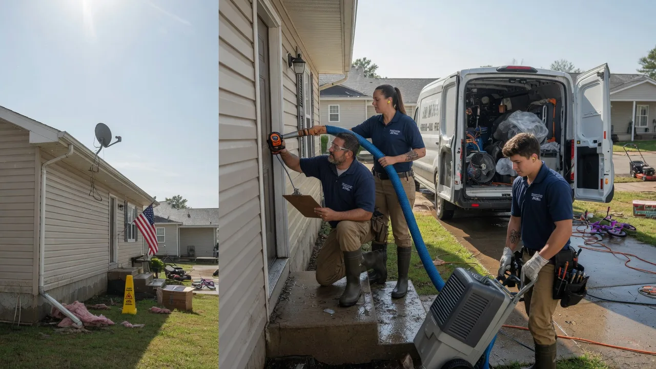 Ceiling Water Damage Restoration in Lucas, OH near me